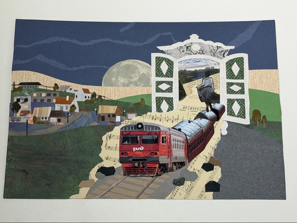 «Вслух глазами».Поэзия и коллаж: диалог текстов и образов